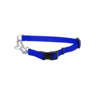 Adj Check Training Collar w/Buckle 1" Blue 29"