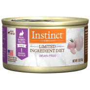 Instinct Cat GF LID Cans FarmRaised Rabbit 24/3 oz