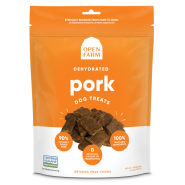 Open Farm Dog Treats Dehydrated Pork 4.5 oz