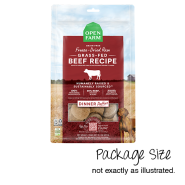 Open Farm Dog Freeze-Dried Raw Grass Fed Beef Patties 17.5oz