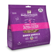 Stella&Chewys Cat FD Yummy Lickin Salmon&Chkn Morsels 18 oz