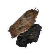 Noah's Ark Dog Dehydrated Cow Ear w/Hair Large
