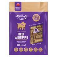 Noah's Ark Dog Dehydrated Beef Windpipe Small 200g