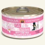 Weruva Cats in the Kitchen Kitty Gone Wild Salmon 24/3.2 oz