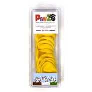 Pawz Boots XX Small to 1.5" Yellow 12 pk