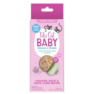 Tiki Cat Baby Chicken Duck & Duck Liver Mousse&Shrds 3/1.9oz