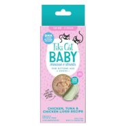 Tiki Cat Baby Chicken Tuna & Chkn Liver Mousse&Shrds 3/1.9oz