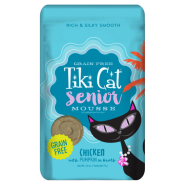 Tiki Cat GF Senior Mousse Chicken & Pumpkin12/2.8 oz Pouch