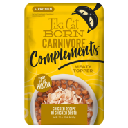 Tiki Cat Born Carnivore Complements Chicken 12/2.1oz Pch