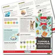 Primal Toppers & Hydrators Brochure